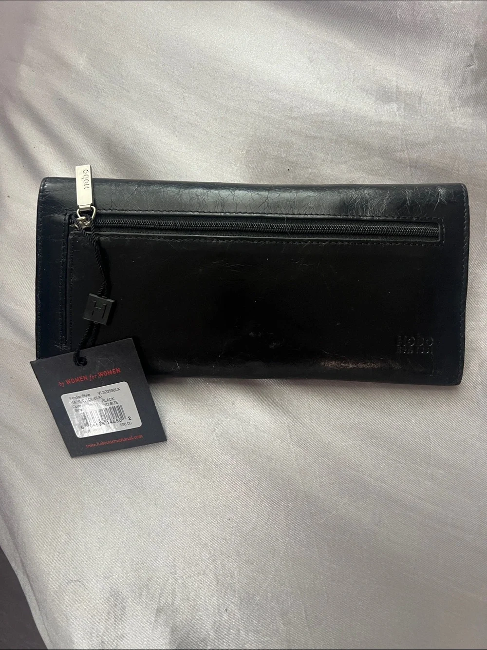 HOBO  Black Leather Key & Card Holder Wallet